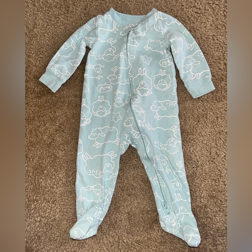 Carters Sheep Footie